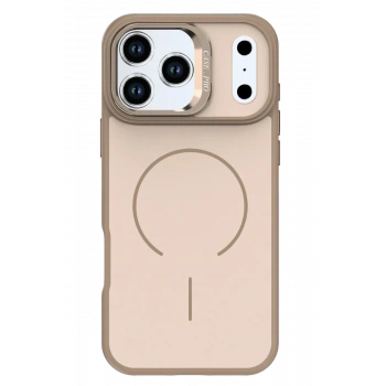 Apple iPhone 17 Pro Max Flexa Magsafe Kapak - Gold