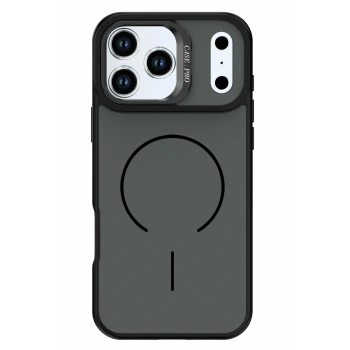 Apple iPhone 17 Pro Max Flexa Magsafe Kapak - Siyah