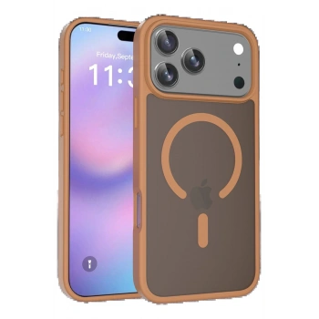 Apple iPhone 17 Pro Max Jota Magsafe Kapak - Çöl Titanyum