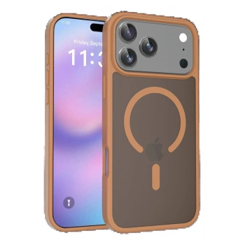 Apple iPhone 17 Pro Max Jota Magsafe Kapak - Çöl Titanyum