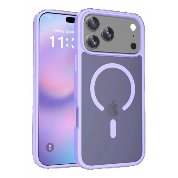 Apple iPhone 17 Pro Max Jota Magsafe Kapak - Lila