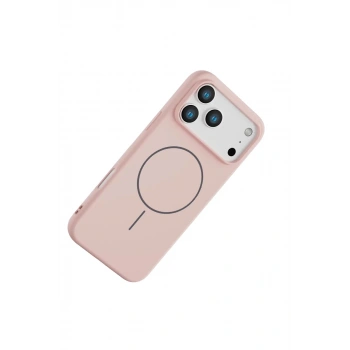 Apple iPhone 17 Pro Max Jully Magsafe Kapak - Pudra