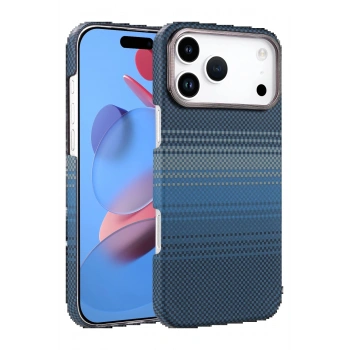 Apple iPhone 17 Pro Max Vega Magsafe Kapak - Mavi