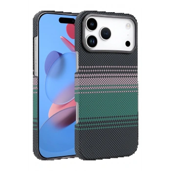 Apple iPhone 17 Pro Max Vega Magsafe Kapak - Yeşil