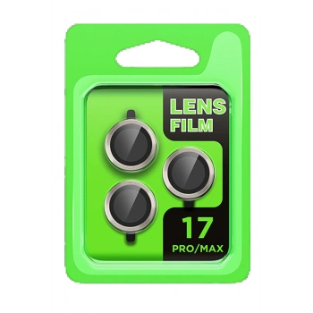 Apple iPhone 17 Pro Raze Metal Kamera Lens - Gri