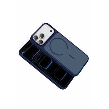 Apple iPhone 17 Pro Rush Magsafe Kapak - Mavi
