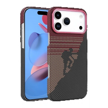 Apple iPhone 17 Pro Vega Magsafe Kapak - Kırmızı