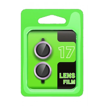 Apple iPhone 17 Raze Metal Kamera Lens - Açık Mor