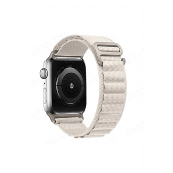 Apple Watch 38mm Mountain Kordon - Beyaz