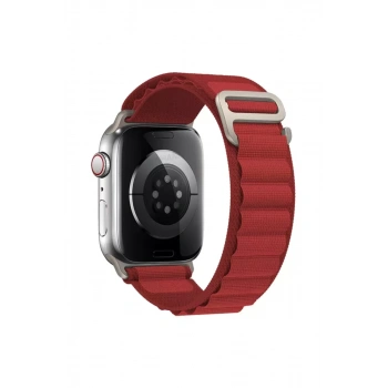 Apple Watch 38mm Mountain Kordon - Kırmızı