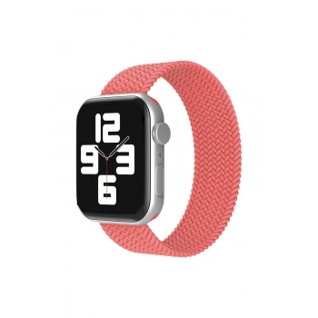Apple Watch 42mm Ayarlı Solo Silikon Kordon - Pembe