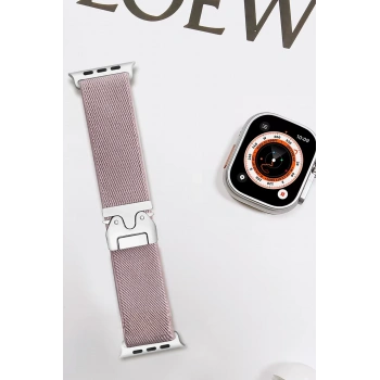 Apple Watch 42mm Forest Kumaş Kordon - Lila