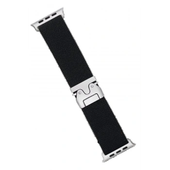 Apple Watch 42mm Forest Kumaş Kordon - Siyah