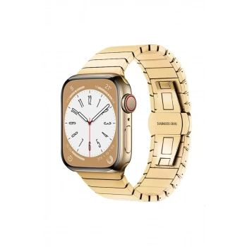 Apple Watch 42mm KR413 Fine Steel Kordon - Gold
