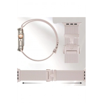 Apple Watch 42mm Milano Metal Kordon - Desert