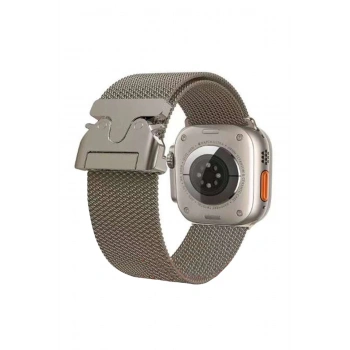 Apple Watch 42mm Milano Metal Kordon - Desert