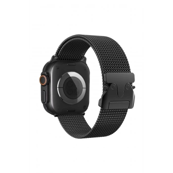 Apple Watch 42mm Milano Metal Kordon - Siyah