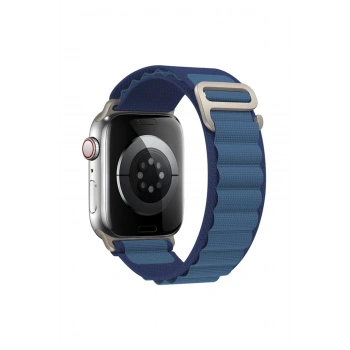 Apple Watch 42mm Mountain Kordon - Lacivert
