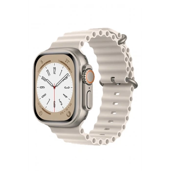 Apple Watch 42mm Ocean Kordon - Krem