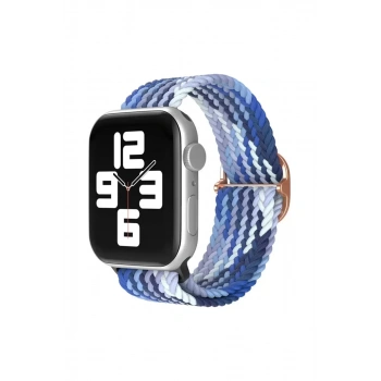 Apple Watch 42mm Star Kordon - Lacivert-Mavi