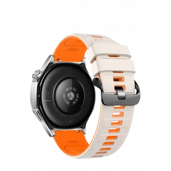 Apple Watch Ultra 49mm Minoc Kordon - Beyaz-Turuncu