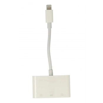APR23 Iphone Otg 3in1 - Beyaz