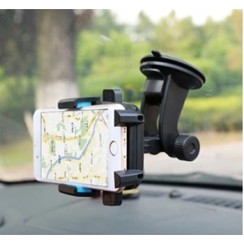 Araç İçi Cam ve Torpido Vantuzlu Telefon Tutucu (4887)