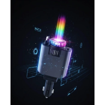 Araç Şarj Aleti Yıldız Tavan Işıklı Hava Nemlendirici Aroma Atı