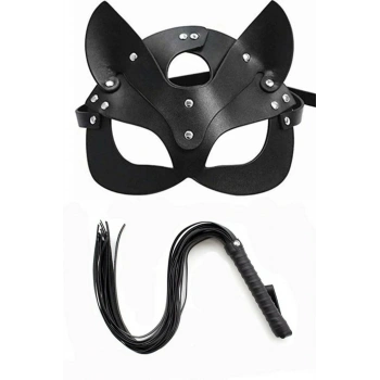 MARSiLYAN- Kırbaç Maske Deri İkili Takım