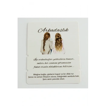 Arkadaşlık Bileklik Kartı