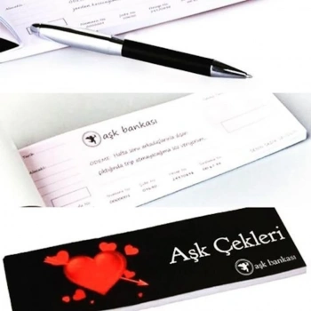 Aşk Çeki Sevgili İlginç Hediye Sevgililer Gününe Özel