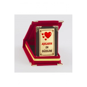 Aşkların En Güzeline Plaketi