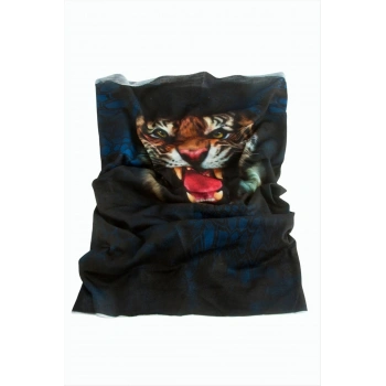 Aslan Desenli Baff Boyunluk