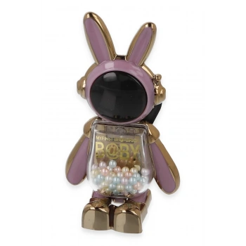 Astro Stand Tavşan Astronot - Mor