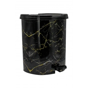 Asude 4 No Desenli Pedallı Çöp Kovası -ASD189