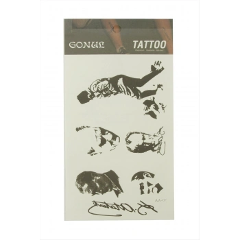 Atatürk Temalı Tattoo Dövme Sticker