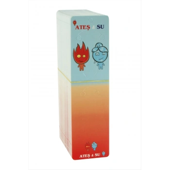 Ateş Su Dik Set Kolye Kartı