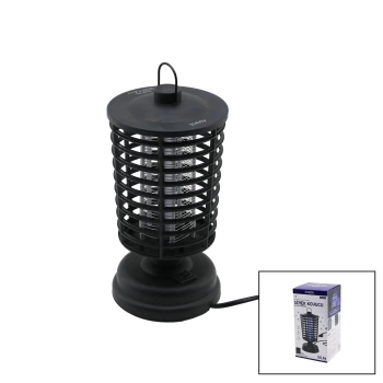 AUHMA MOSQUITO TRAP AQM-02 SİNEK CIZ ÖLDÜRÜCÜ MAKİNE FENER MODELİ MASA ÜSTÜ - ASKI HALKALI 3.6-4W 12X21.5CM (4887)