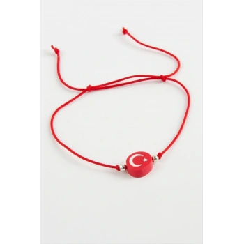 Ay Yıldız İp Bileklik Kartsız