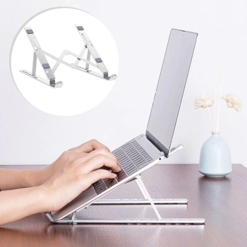 Ayarlanabilir Dizüstü Destek Tabanı Tamamen Katlanabilir Taşınabilir Laptop Yükseltici (4887)