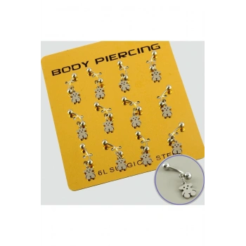 Ayıcık Çelik Piercing 1 Adet