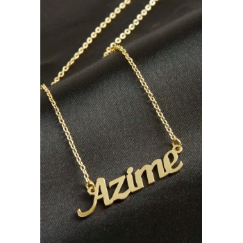 Azime isimli kolye (Kişiye Özel)