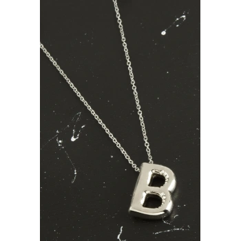 B Harfli Balon Kolye