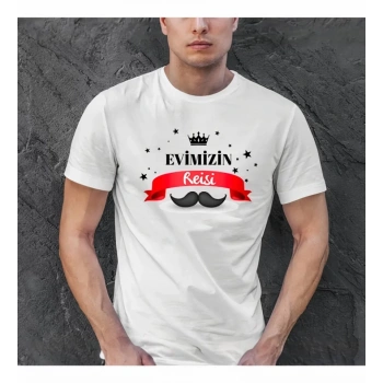 Babalar Günü Baskılı Tshirt
