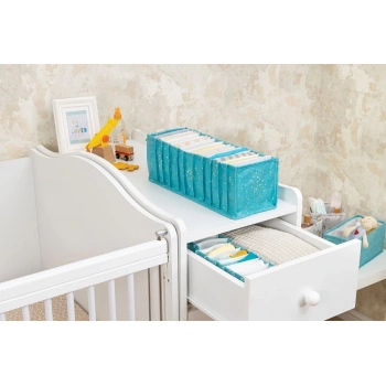 Baby Akordiyon Organizer Çekmece Düzenleyici Medium (yeşil) - 04096