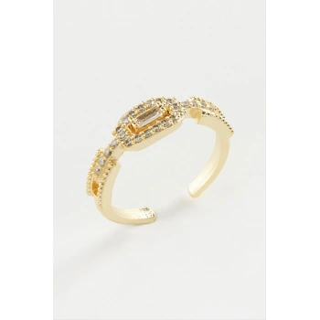 Baget Zirkon Taşlı Yüzük