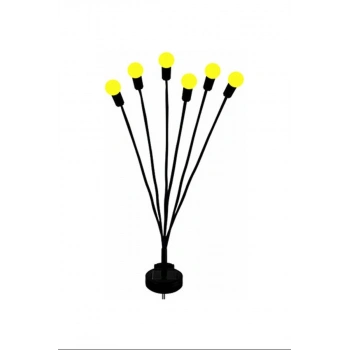 Bahçe Çiti 6lı Renkli Güneş Enerjili LED Lamba ROYALEKS-1085