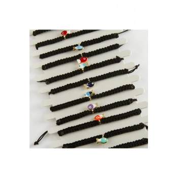 Balık Makrome Örgülü Bileklik