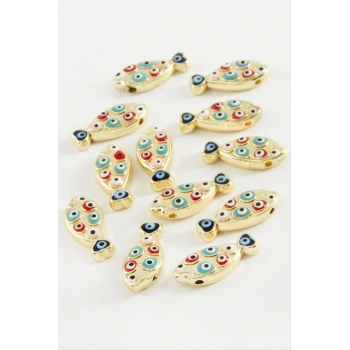 Balık Nazar Mineli Bileklik ve Kolye Ucu Aparatı 1 Adet