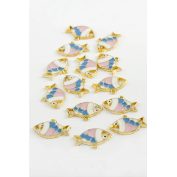 Balık Tek Kulp Mineli Bileklik ve Kolye Ucu Aparatı 1 Adet